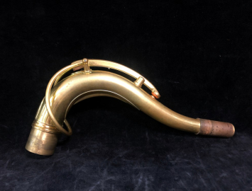 Boston Sax Shop Heritage Neck for Tenor Saxophone – Raw Brass